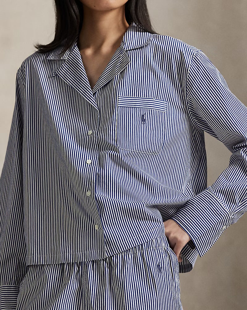 Ralph Lauren Striped Long PJ Set