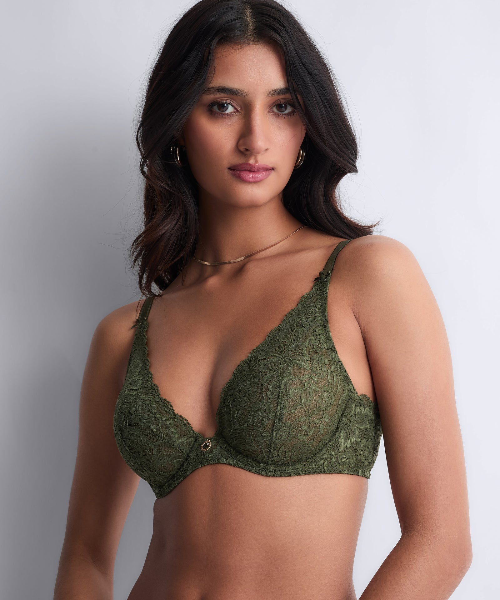 Aubade Rosessence Plunge Lace Bra - Fashion Colours