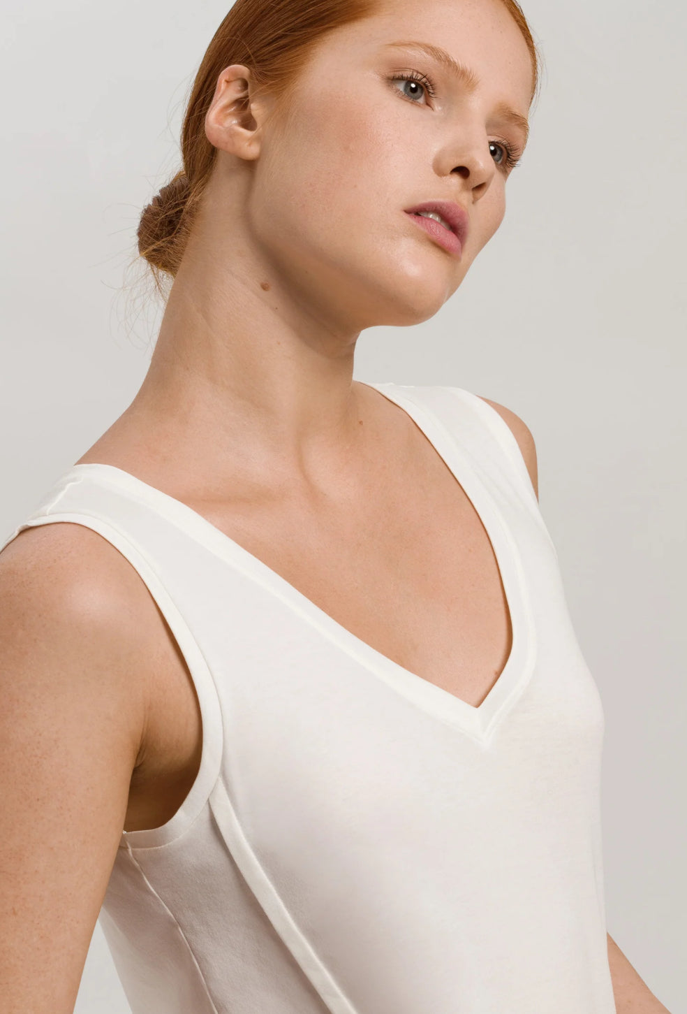 Hanro Pure Essence Cotton Tank Nightgown