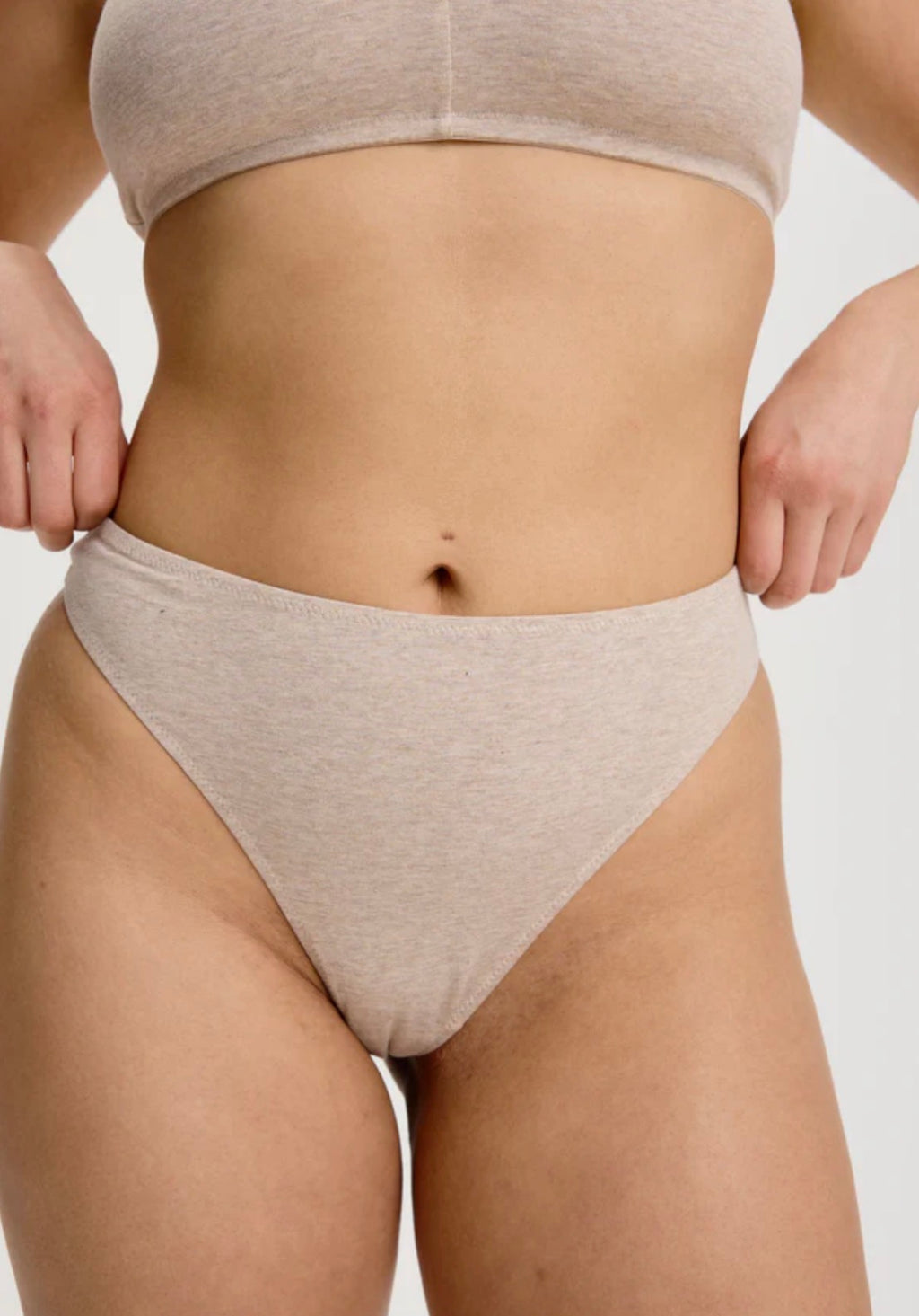 Blush the High Leg Cotton Panties