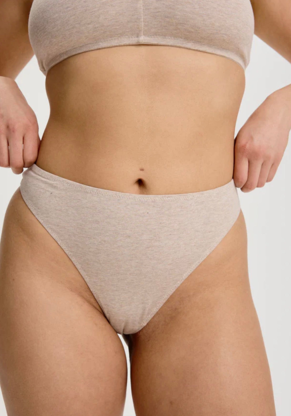 Blush the High Leg Cotton Panties