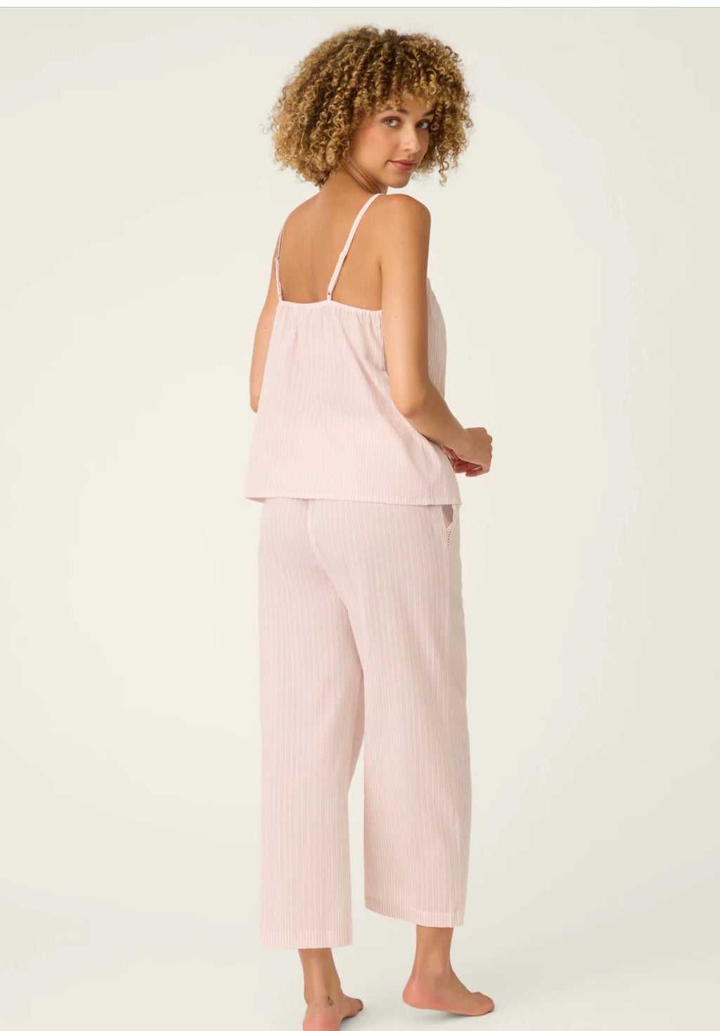 PJ Salvage On Cloud Nine Cotton Cami and Pant Set