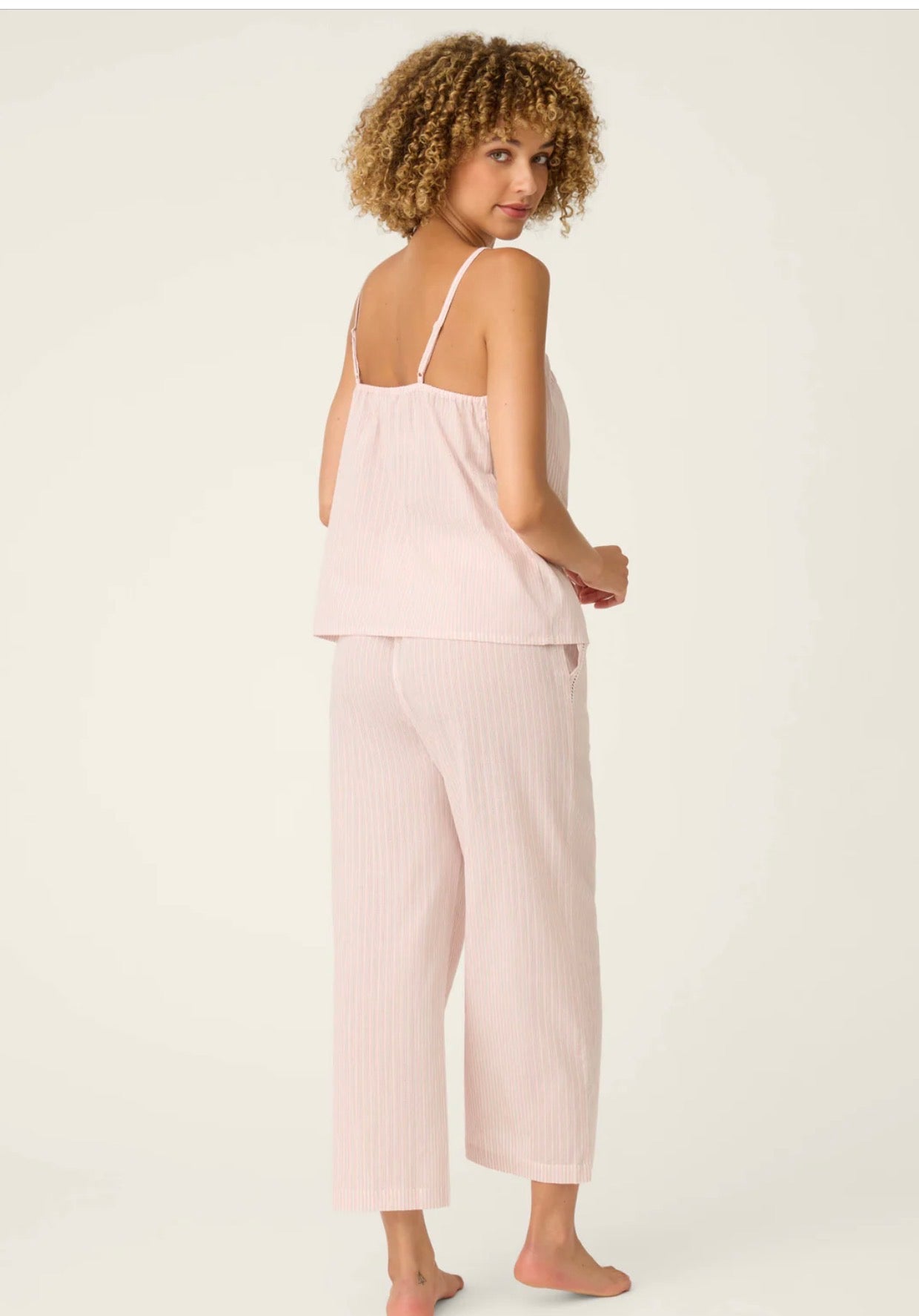 PJ Salvage On Cloud Nine Cotton Cami and Pant Set