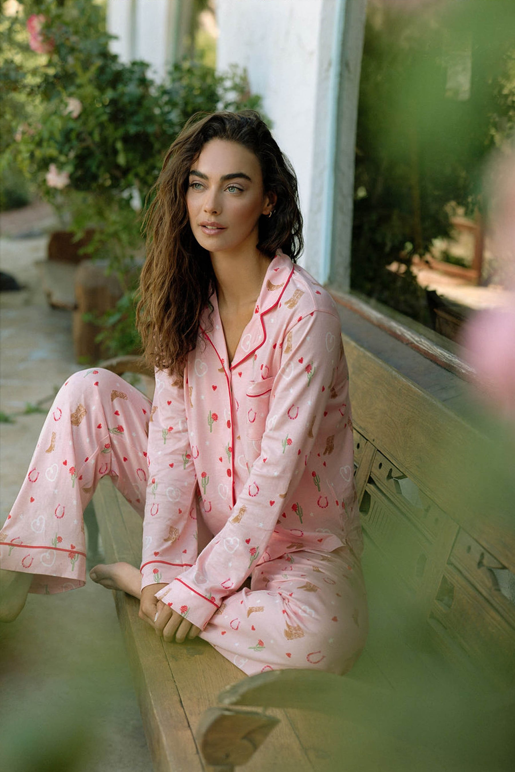 PJ Salvage Whimsy Long PJ Set