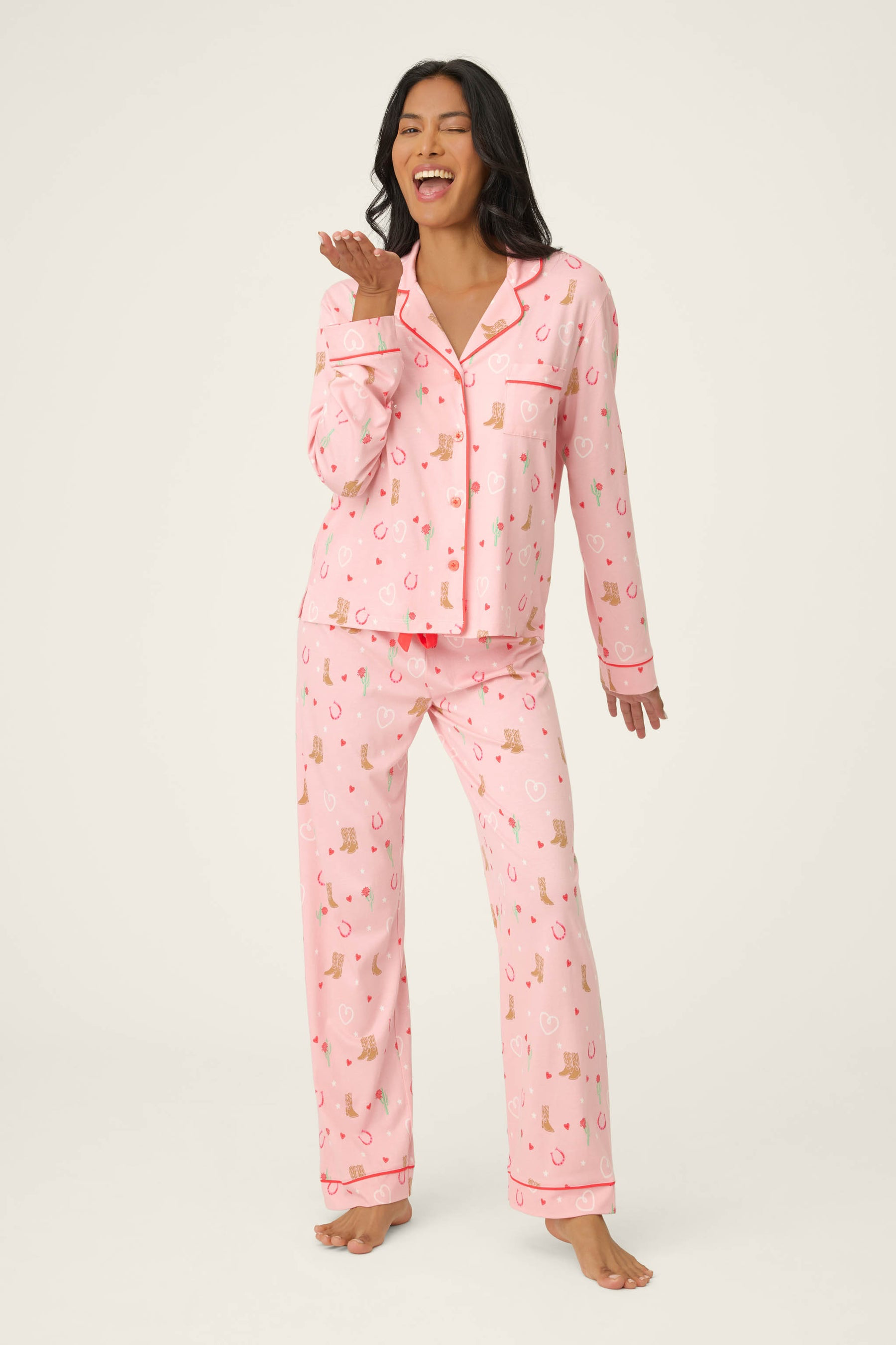 PJ Salvage Whimsy Long PJ Set