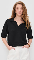 Velvet Winslow Pima Cotton Sweater Polo