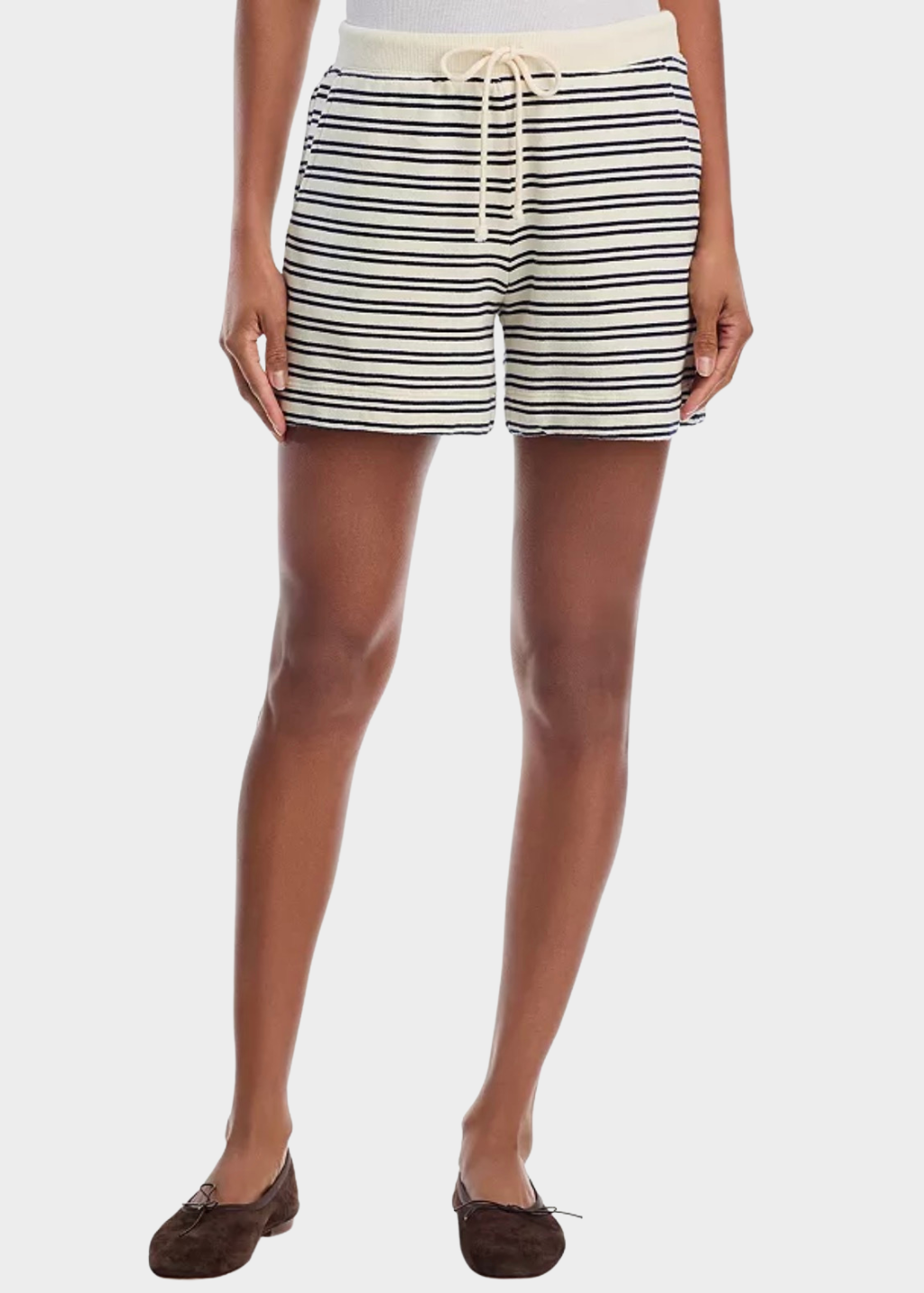Velvet Amy Vintage Striped Terry Short