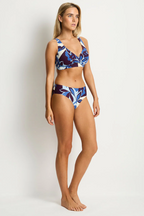 Sea Level Cross Front Mid Rise Bikini