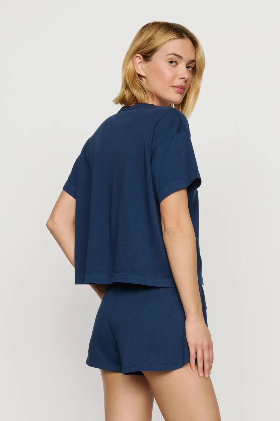 Eberjey Aloe Cotton Tee and Short Set