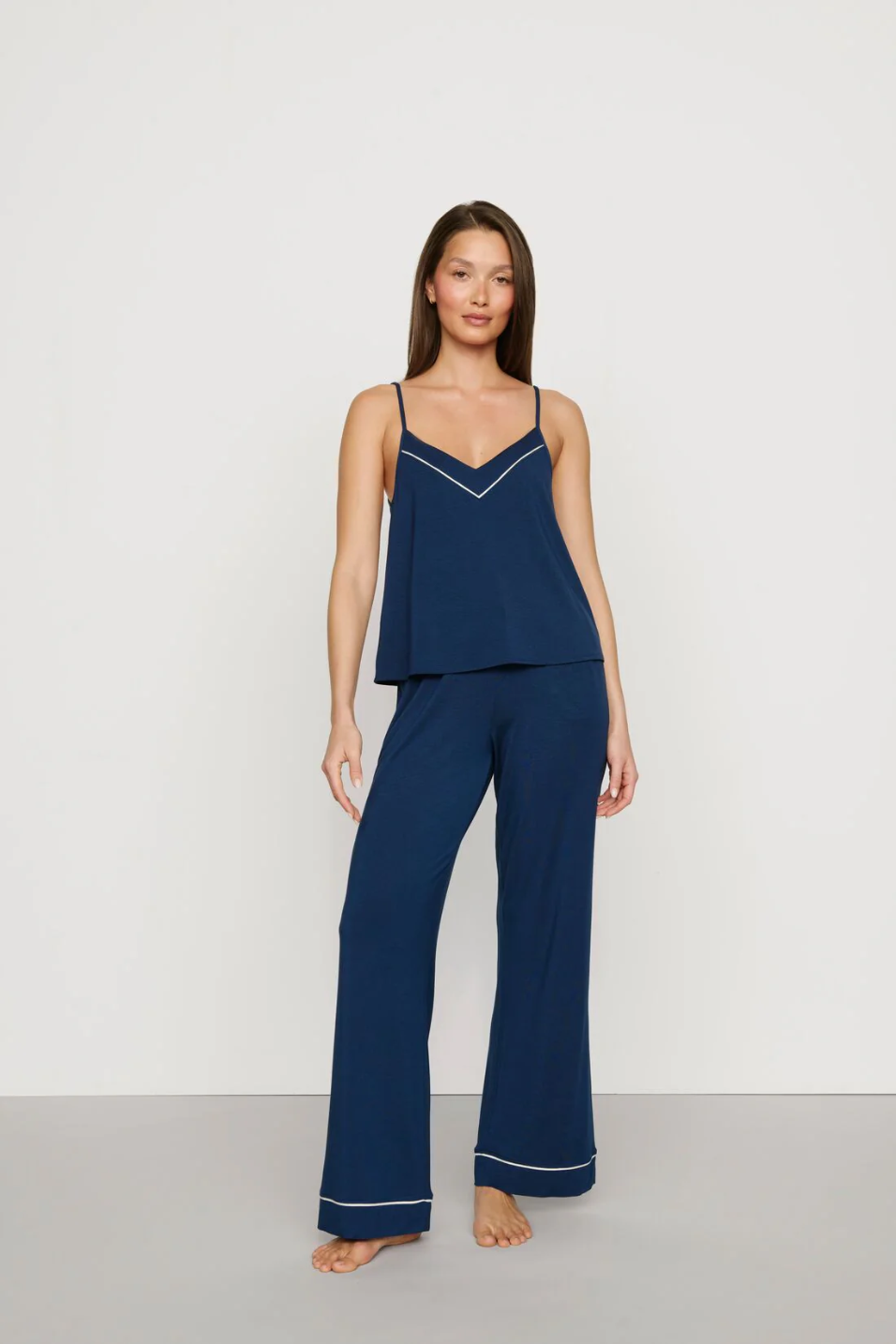 Eberjey Gisele V Neck Cami and Pant Set