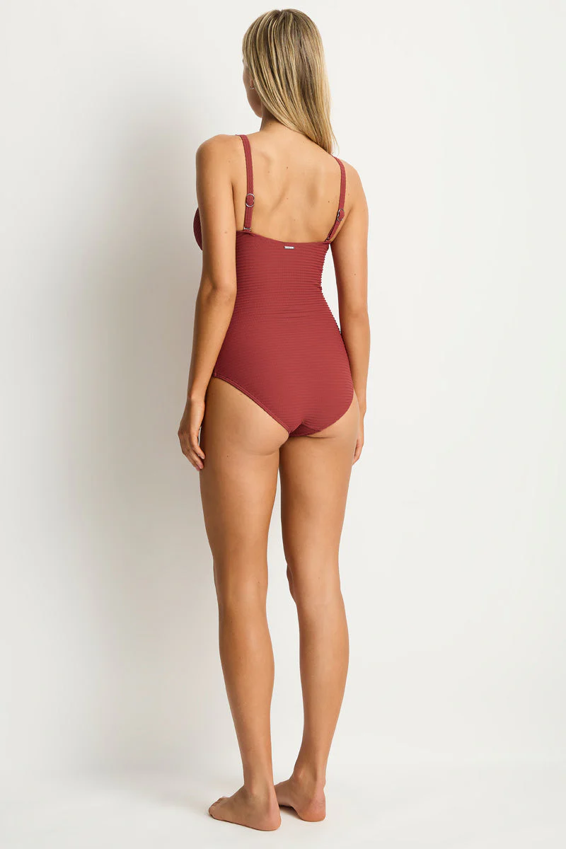 Sea Level Cross Front Swimsuit