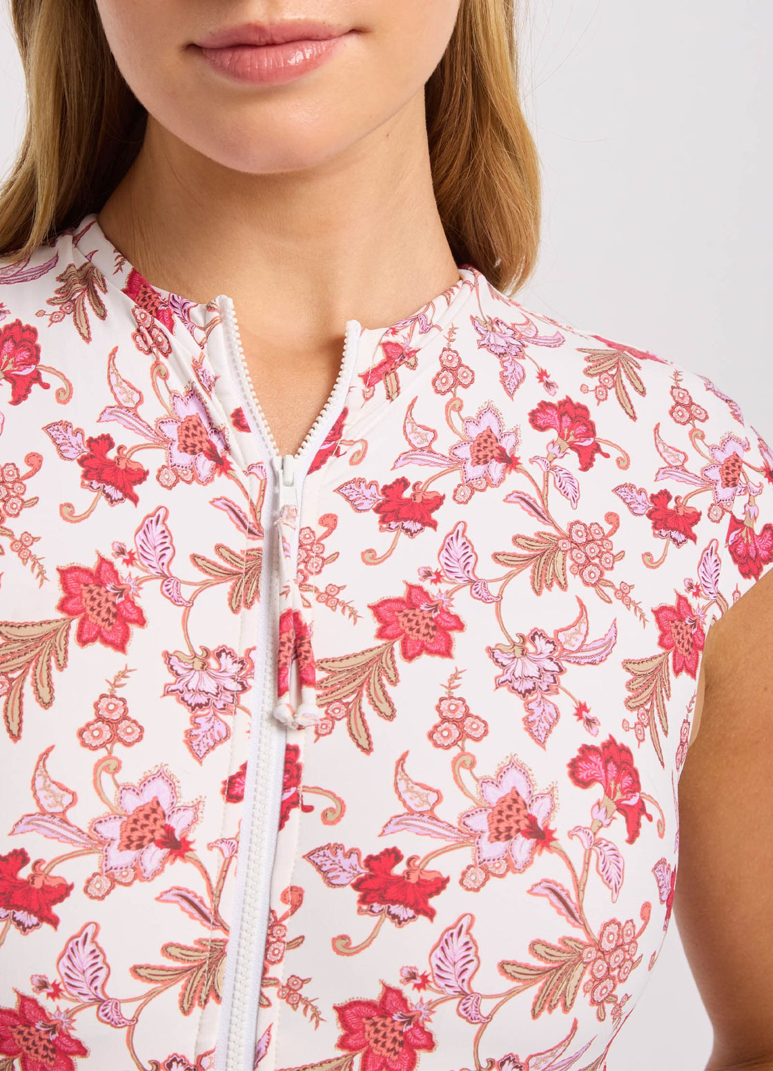 Seafolly Summer Chintz Cap Sleeve One Piece