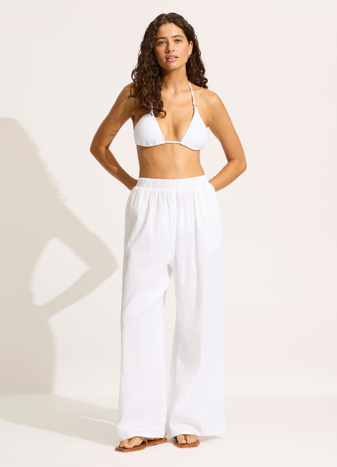 Seafolly Crinkle Beach Pants