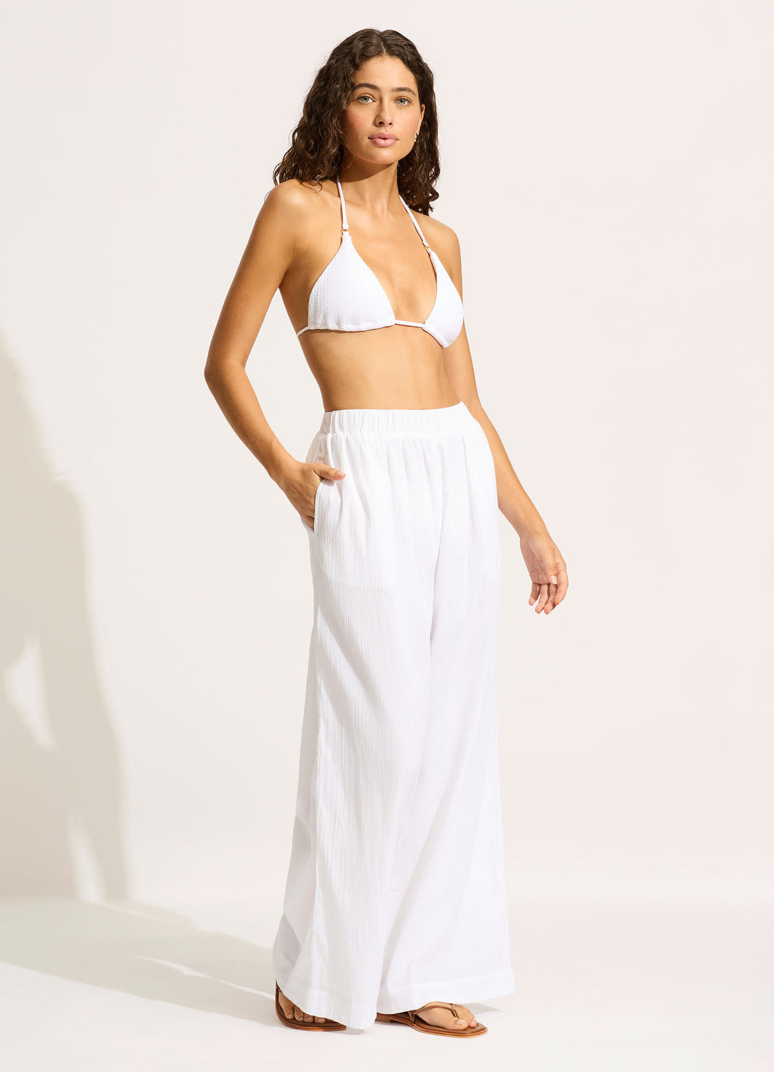 Seafolly Crinkle Beach Pants