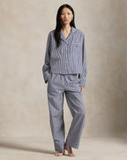 Ralph Lauren 100% Cotton Stripe Long PJ Set