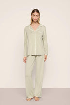 Eberjey Frida Classic Long PJ Set