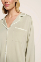 Eberjey Frida Classic Long PJ Set