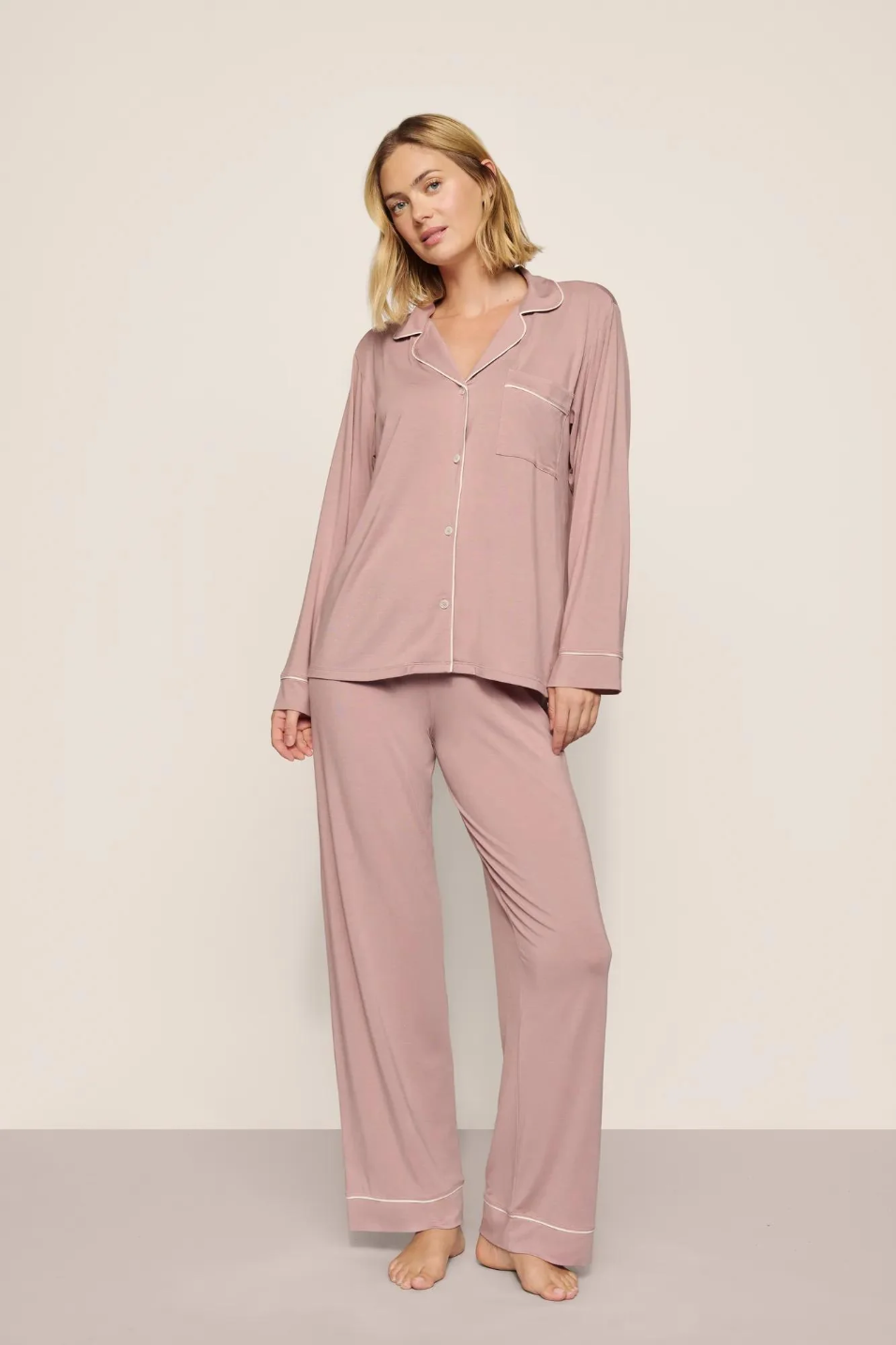 Eberjey Gisele Modal Long PJ Set