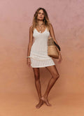 Seafolly Crochet V-Neck Midi Dress