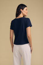 Velvet Elisha V Neck T-Shirt