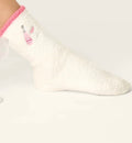 PJ Salvage Cozy Crew Socks with Grip