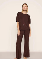 Eberjey Gisele Essentials Tee and Pant Set