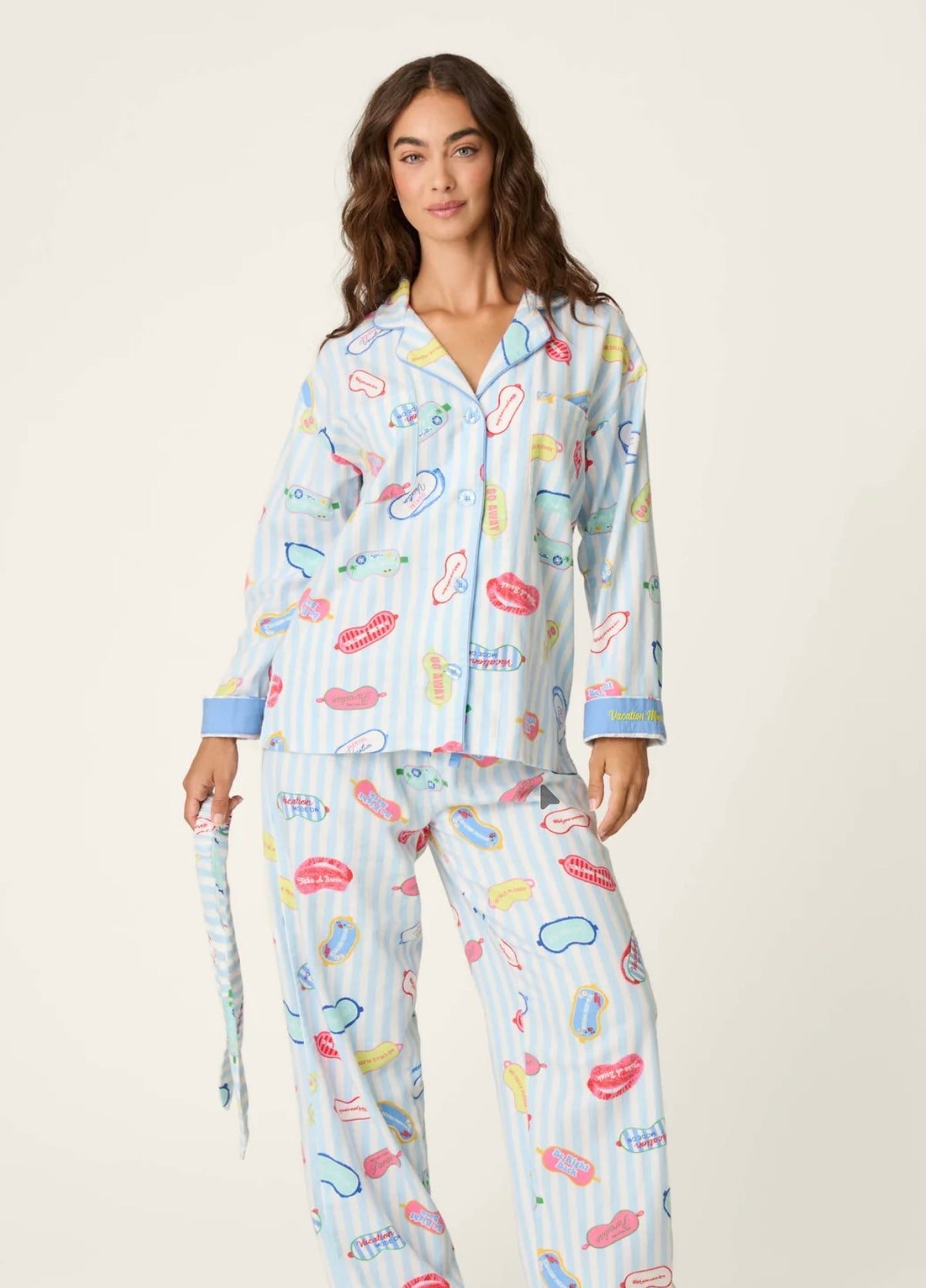 PJ Salvage Flannel PJ Set