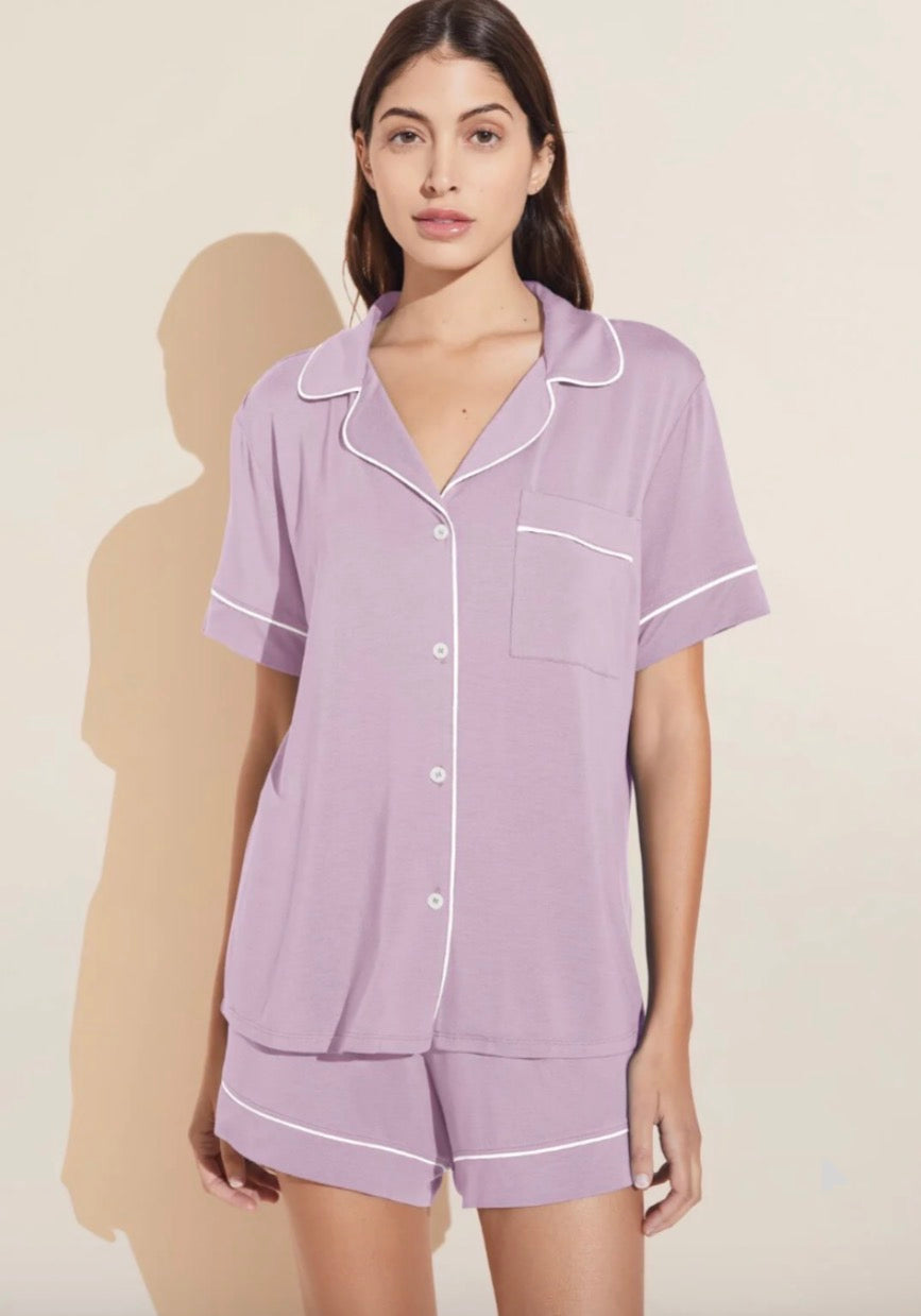 Eberjey Gisele Relaxed Short PJ Set - Sale