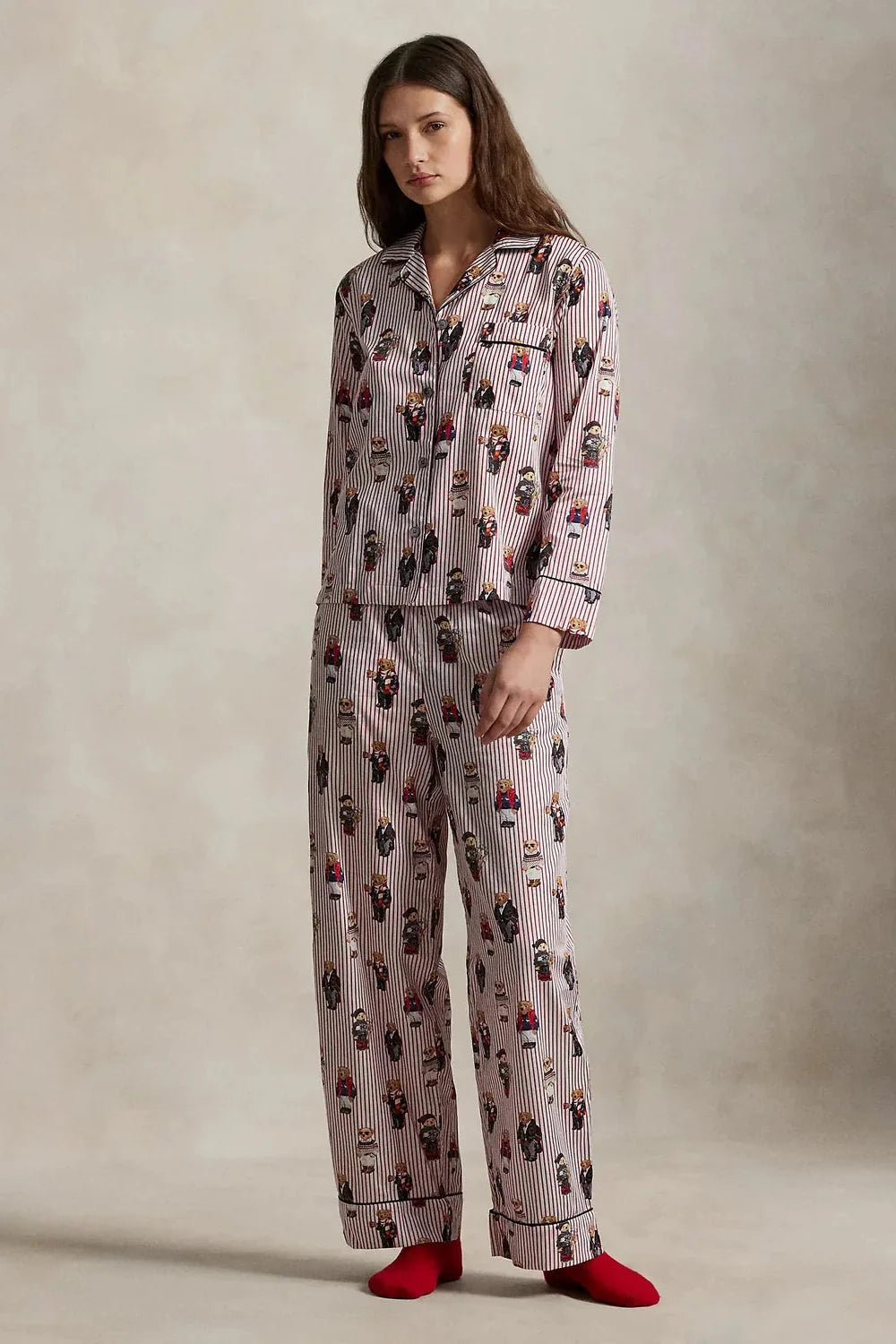 Ralph Lauren 100% Cotton Bear PJ Set