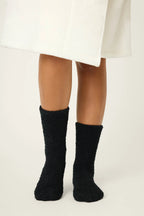 PJ Salvage Cozy Crew Socks with Grip