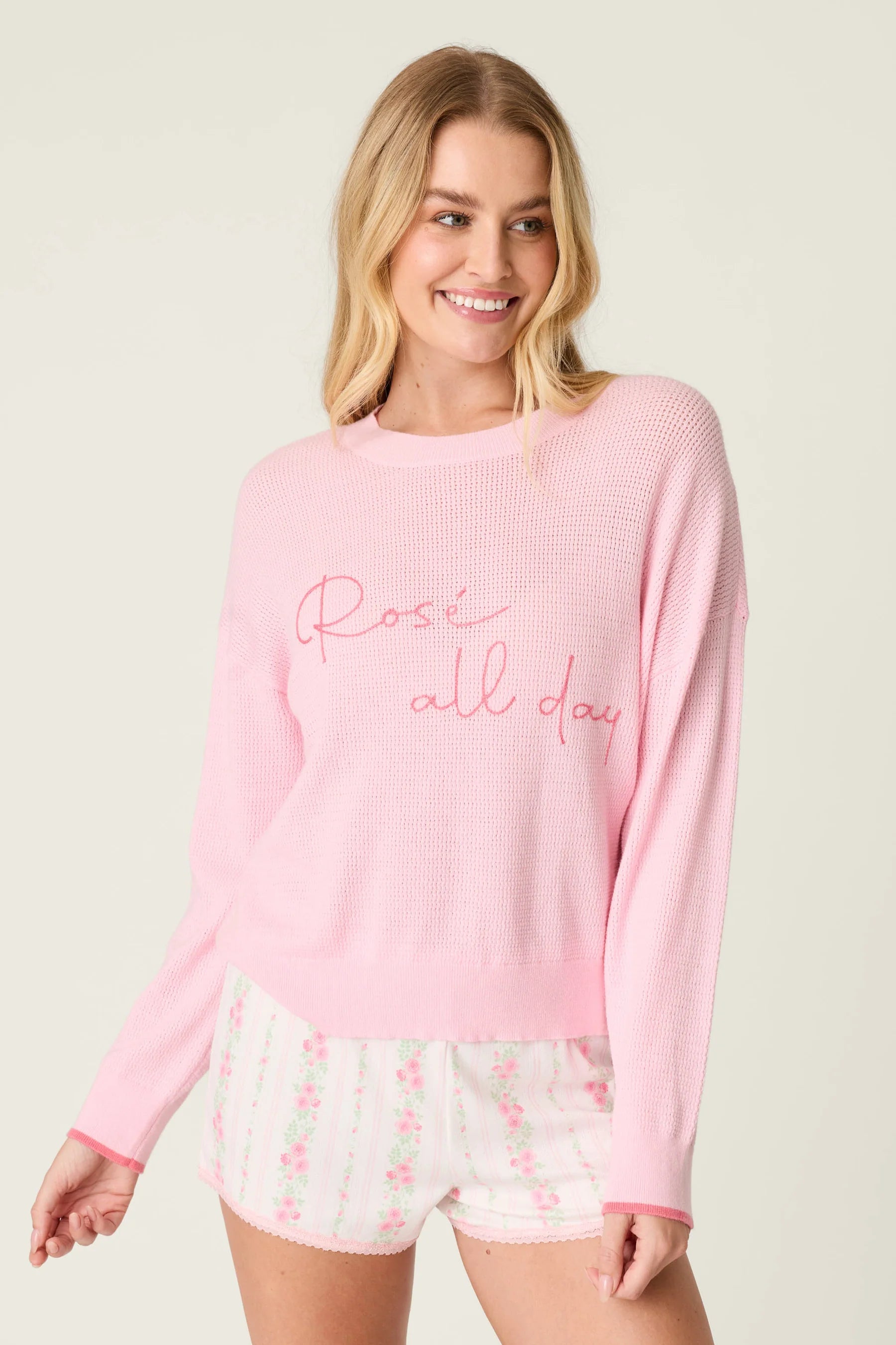 PJ Salvage Playful Prints Snuggle Sweater