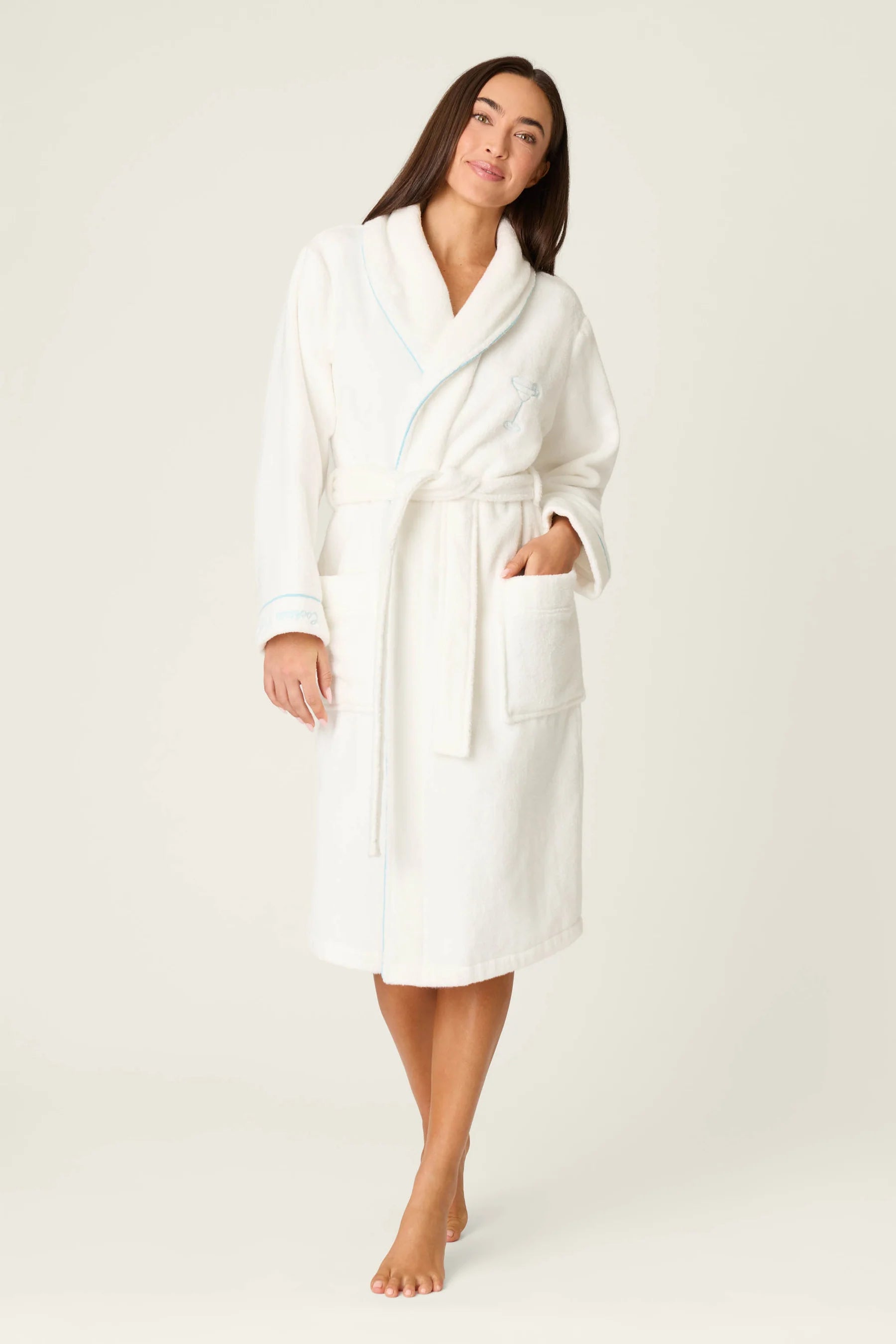 Pj Salvage Terry Happy Hour Robe