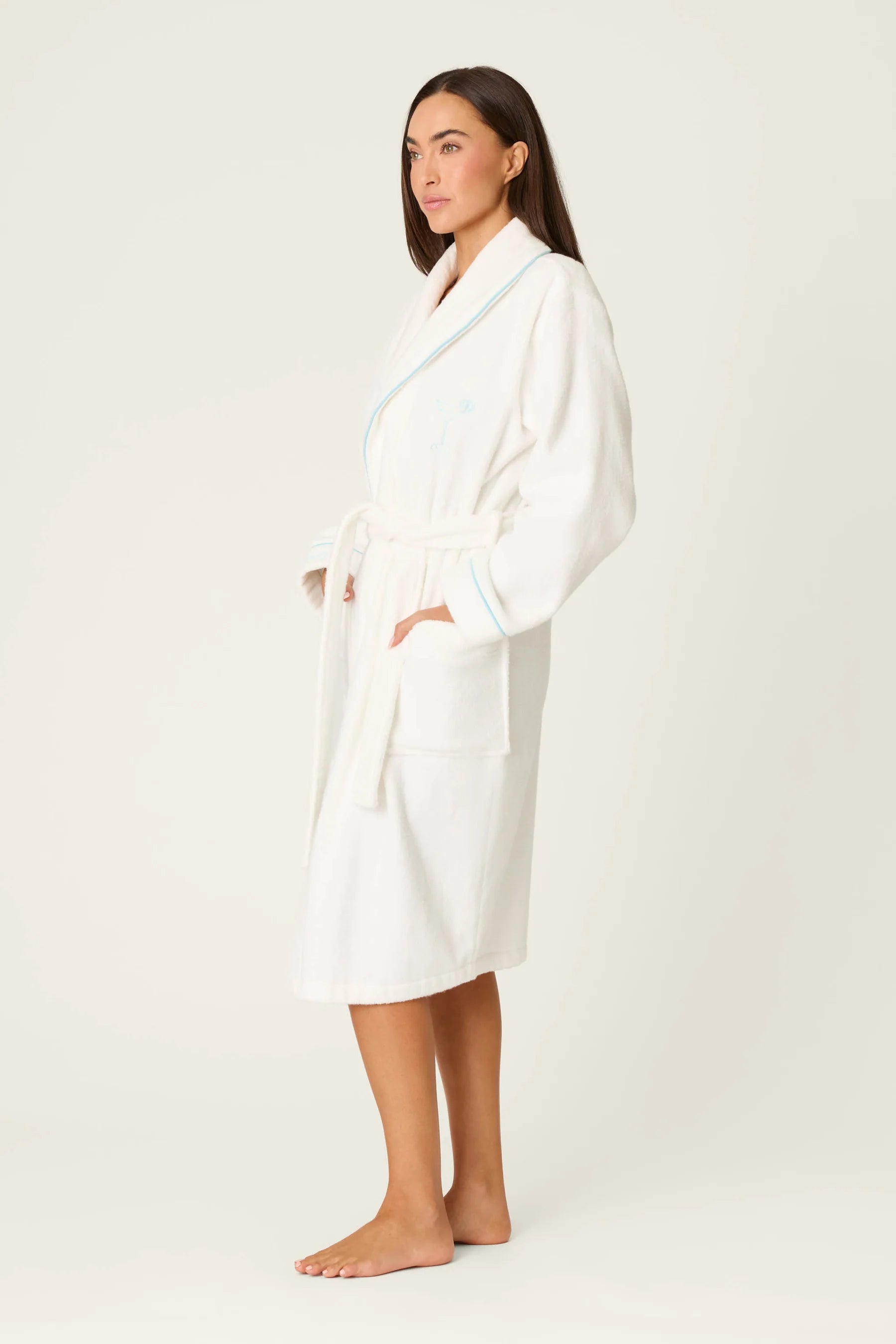 Pj Salvage Terry Happy Hour Robe