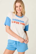 PJ Salvage Washed Away Short Lounge Set