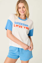 PJ Salvage Washed Away Short Lounge Set