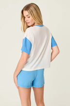 PJ Salvage Washed Away Short Lounge Set