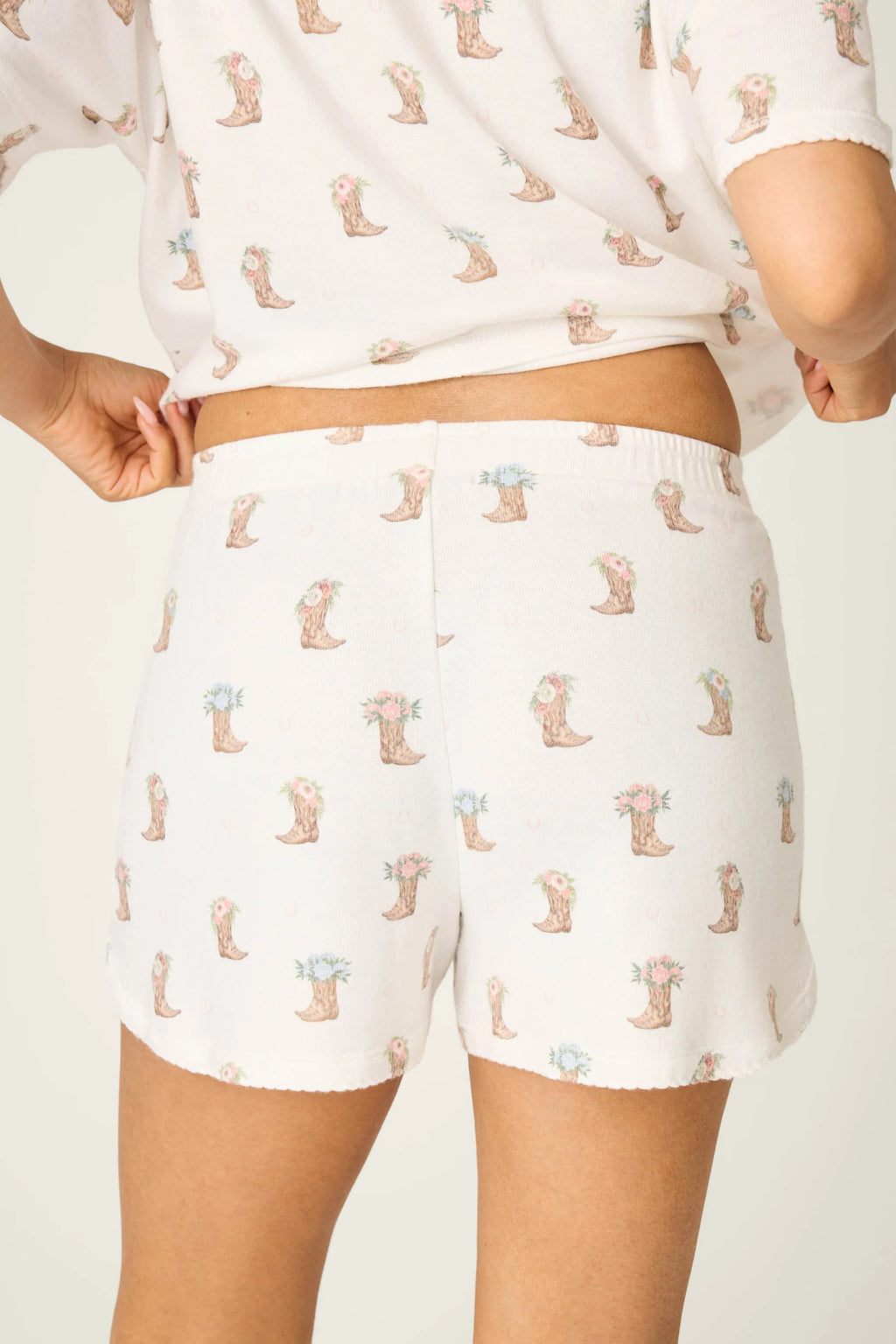 PJ Salvage Western Blooms Short Set