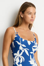 Sea Level Scoop Neck Swimsuit