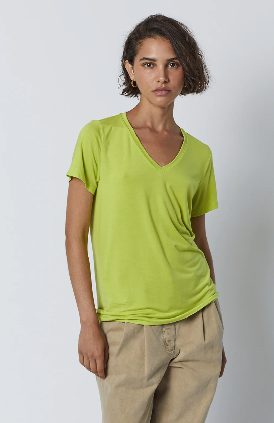 Velvet Modal Jersey V-Neck S/S RUNYON06