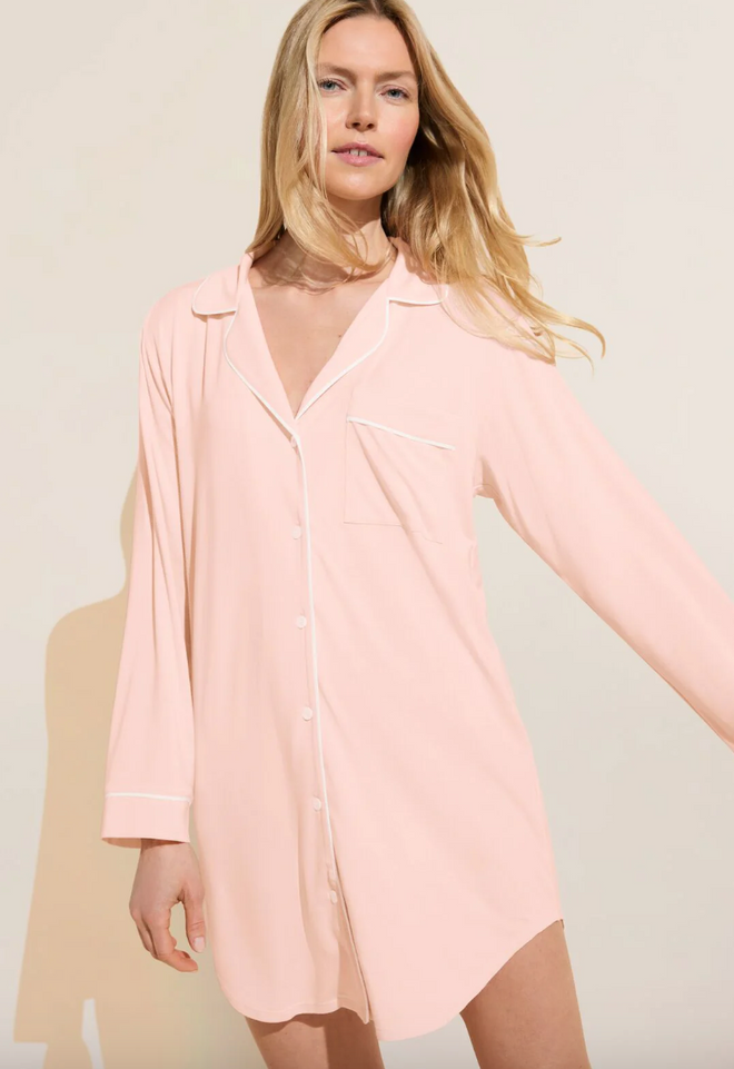 Eberjey Gisele Sleepshirt - Petal Pink