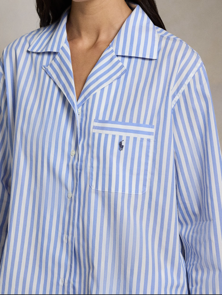 Ralph Lauren Striped Long PJ Set