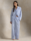 Ralph Lauren Striped Long PJ Set