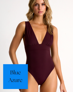 Shan Classic Plunging Swimsuit