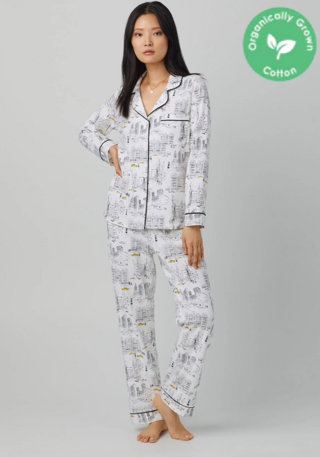 Bedhead City That Never Sleeps Crop PJ Set