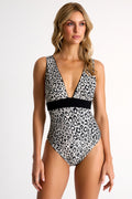 Shan Classic Plunging Swimsuit