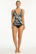 Sea Level Cross Front Tankini