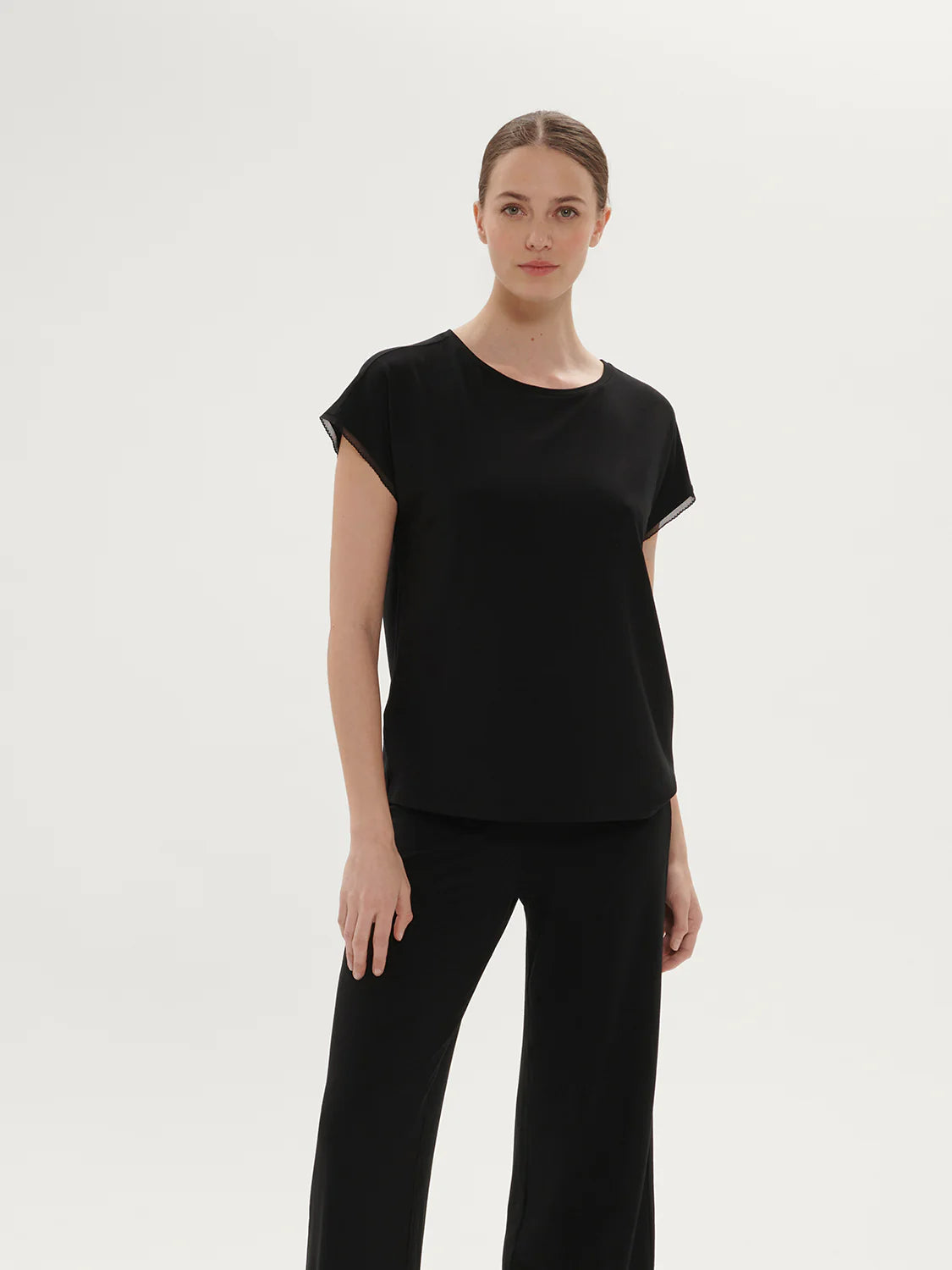 Simone Perele Aurora T-shirt and short PJ set
