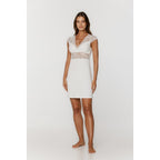 Coemi Micromodal Lace Tee Nightie