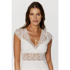 Coemi Micromodal Lace Tee Nightie