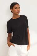 Velvet x Cleo Wade Linen Knit Tee